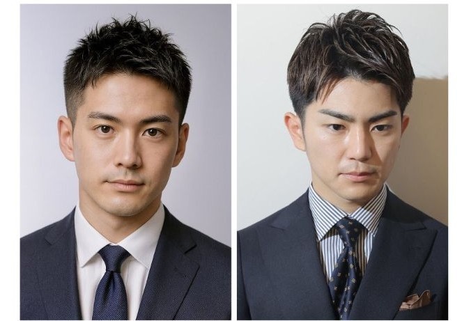 スーツに似合う清潔感抜群の爽やかビジネスヘア画像